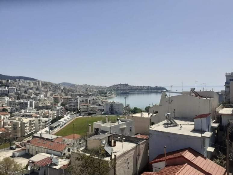 Apartamento Sea And Castle Panoramic View Kavala Exterior foto