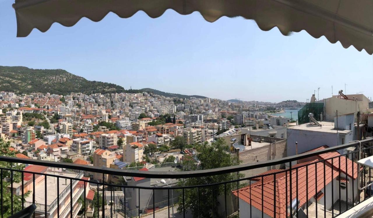 Apartamento Sea And Castle Panoramic View Kavala Exterior foto