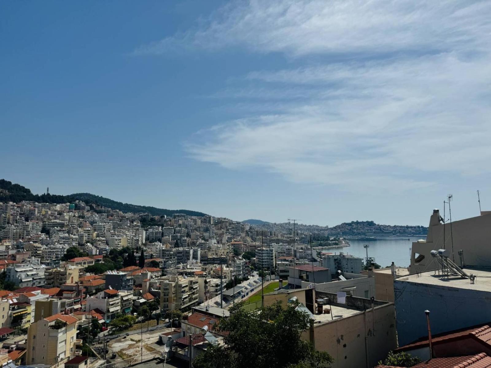 Apartamento Sea And Castle Panoramic View Kavala Exterior foto